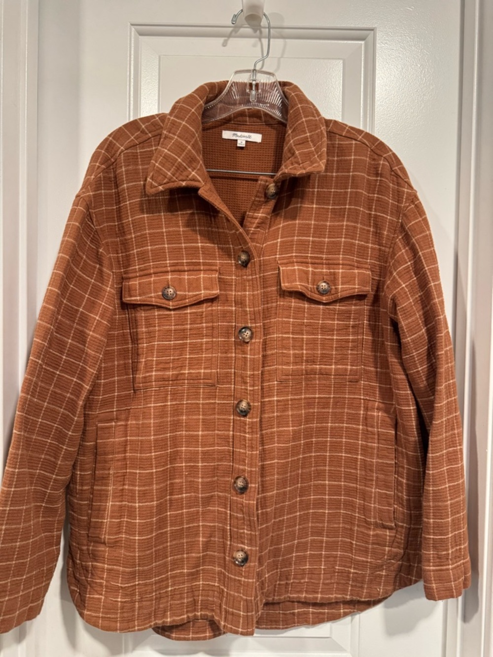 Madewell Waffleback Branner Jacket Sz M